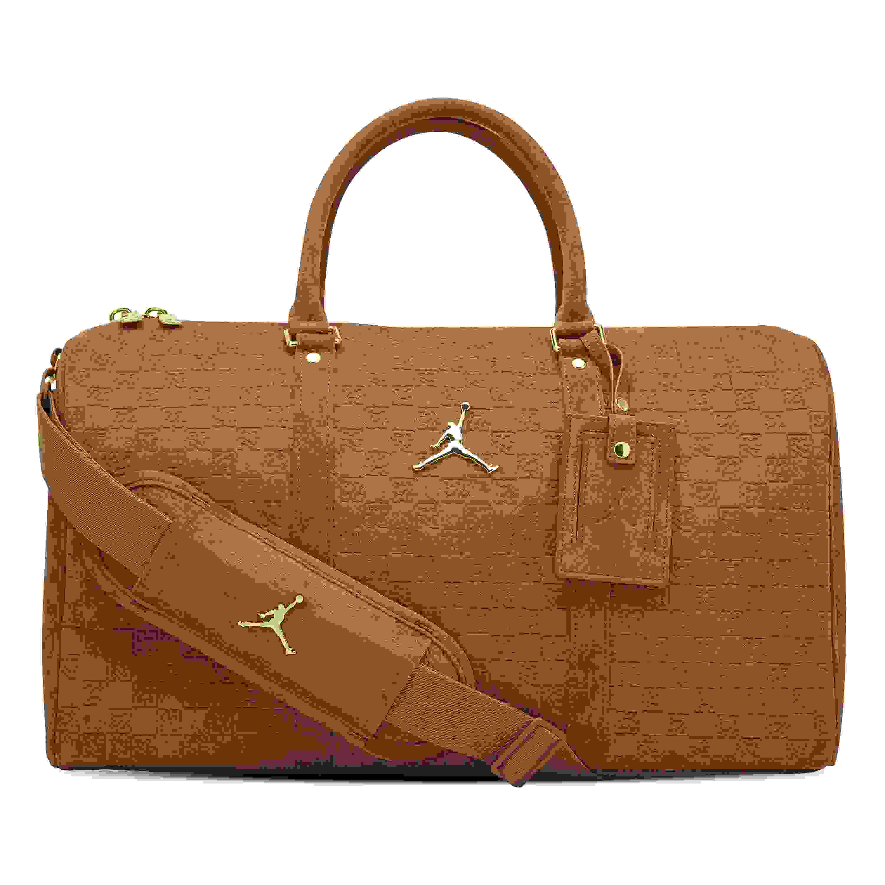 Jordan Suede Monogram Brown Duffle